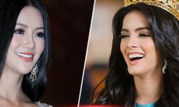 Hoa hậu Hòa Bình Quốc tế nhận 'mưa gạch đá' vì cười vô duyên khi được khen đẹp hơn Phương Khánh