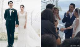 Đám cưới lãng mạn của “Võ Mị Nương”Giả Tịnh Văn: Con gái khóc như mưa khi thấy bố mẹ trao lời thề nguyện