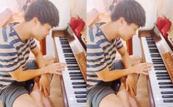 Công Phượng học đánh đàn khiến fan nữ 'phấn khích'