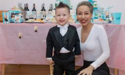 Con trai Thảo Trang cực tuấn tú, đáng yêu trong tiệc sinh nhật tròn 2 tuổi