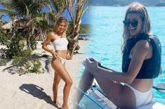Bouchard - Mỹ nhân tennis lại khoe ảnh 'đãi mắt' người hâm mộ