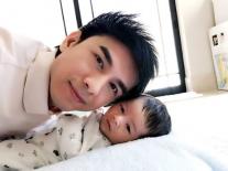 Con trai chúc mừng sinh nhật bố Đan Trường qua tuổi 42 cực đáng yêu