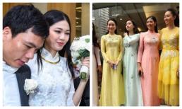 Dàn Hoa hậu, Á hậu đình đám cùng xế hộp siêu 'khủng' tiễn Thanh Tú lên xe hoa ngày rước dâu