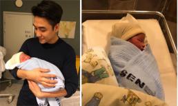 Cựu thành viên nhóm La Thăng - Huy Nam chào đón con đầu lòng ra đời