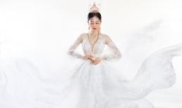  Á hậu Phương Nga hóa thành cô dâu mộng mơ trong bộ váy cưới