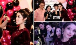 Á hậu Huyền My đón tuổi 23 hoành tráng bên gia đình, bạn bè