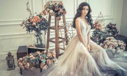 Hoa hậu Trần Tiểu Vy hóa công chúa xinh đẹp bức ra từ khu vườn cổ tích