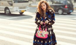 Hồ Ngọc Hà sang chảnh với set đồ hàng hiệu trên đường phố Thượng Hải