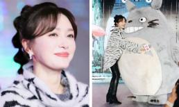 “Phú Sát Hoàng hậu” Tần Lan cột tóc bong bóng, nhí nhảnh bên nhân vật hoạt hình Totoro