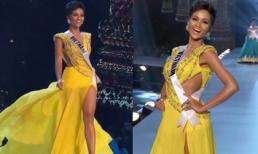 Lý do H'Hen Niê bỏ luôn 3 chiếc váy cũ, chọn “hàng nóng” bung lụa hết cỡ tại bán kết Miss Universe 2018