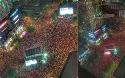 Sự cuồng nhiệt của người Việt với bóng đá và 2 bức ảnh tối nay khiến tất cả 'nổi da gà'