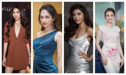 Dàn Hoa hậu, Á hậu tưng bừng chúc mừng thành tích top 5 của H'Hen Niê