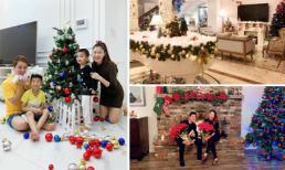 'Đọ' không gian đón Noel hoành tráng trong các biệt thự triệu đô của sao Việt