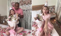 Thùy Dương Next Top hạnh phúc khi được bạn trai ngoại quốc cầu hôn ở tiệc sinh nhật