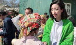 Mỹ Linh mang ngày Giáng sinh đặc biệt đến với bà con thôn Cu Vai