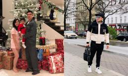 Bà xã và con trai tự đón Giáng sinh trong biệt thự triệu đô, Đan Trường ở đâu?