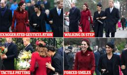 Ngôn ngữ cơ thể nói gì về quan hệ chị em dâu Meghan Markle và Kate Middleton sau lần xuất hiện chung hiếm hoi?