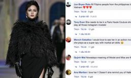 Được reo hò không ngớt khi khoe thần thái trong show Đỗ Mạnh Cường, khán giả quốc tế khuyên H'Hen Niê tham gia Paris Fashion Week