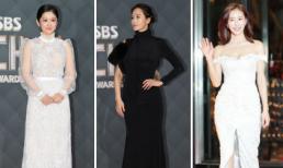 Thảm đỏ SBS Drama Awards 2018: Jang Nara tươi trẻ ngọt ngào, Kim Sun Ah, Han Eun Jung gợi cảm 
