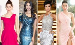 Đương kim Hoa hậu Việt Nam và Hoa hậu Hoàn vũ xứng danh 'Nữ hoàng thảm đỏ' với đầm sequin (P104)