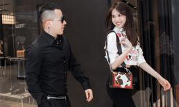 Ngọc Trinh thử đồ hiệu cùng Khắc Tiệp chuẩn bị cho Milan Fashion Week 2019