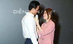 Mỹ Tâm phấn khích diễn lại cảnh tình tứ với đàn em Mai Tài Phến