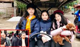 Vợ chồng Quyền Linh và gia đình Hồng Vân đi du lịch nhưng ai cũng chỉ chú ý đến 3 cô gái này!