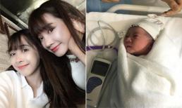 Em gái Nhã Phương hạ sinh con trai đầu lòng sau 5 tháng kết hôn