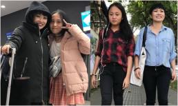 Bẵng đi một thời gian, con gái Phương Thanh đã lớn phổng phao như thiếu nữ, cao hơn cả mẹ