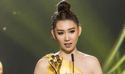 Thúy Ngân khóc nức nở trên sân khấu khi được vinh danh tại lễ trao giải Mai Vàng 2018