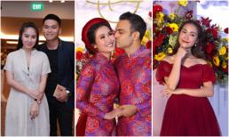 Sao Việt tấp nập tới dự đám cưới của Võ Hạ Trâm, Hòa Minzy gây chú ý với nhan sắc lạ lẫm