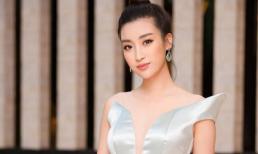 Hoa hậu Đỗ Mỹ Linh mê hoặc với tóc búi cao đầy thần thái