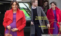 Meghan Markle độn silicon vào bụng để giả vờ mang thai, cư dân mạng nóng mặt 'bóc mẽ' những điểm bất thường