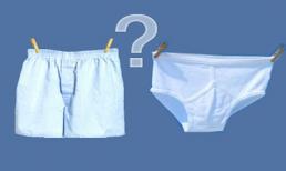 Quần lót tam giác hay quần đùi nam giới mặc sẽ tốt cho tinh trùng hơn?