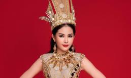 Ngân Anh mang hình tượng mẹ Âu Cơ đến Miss Intercotinental 2018