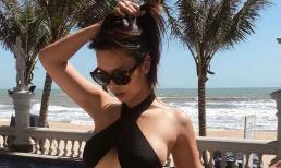 Siêu mẫu Hà Anh lấy lại vòng eo 58 ngoạn mục sau 8 tháng sinh con gái đầu lòng