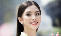 Tiểu Vy gợi cả một trời Xuân xưa trong tà áo dài lấy ý tưởng từ vách ngói cổ Hội An