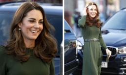 Cứ nói kém nổi so với em dâu nhưng Công nương Kate Middleton vẫn ghi điểm với set đồ thanh lịch giá hàng chục triệu