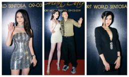 Ngọc Trinh diện váy ngắn ôm sát, khoe vòng một nóng bỏng cùng dàn mỹ nhân Vbiz trong tiệc VIP 'Đêm hội chân dài'