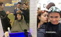 Các tuyển thủ Việt Nam đồng loạt 'xuống tóc' đón Tết 2019