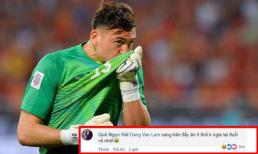 Văn Lâm viết tâm thư tạm biệt để sang Thái Lan chơi bóng, ai cũng xúc động, riêng Quế Ngọc Hải lầy lội thế này!