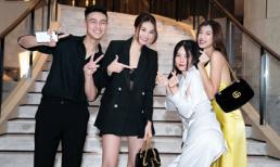 Thanh Hằng diện đồ xuyên thấu cực gợi cảm, vui vẻ rủ ‘đàn con’ đi ăn Tất niên