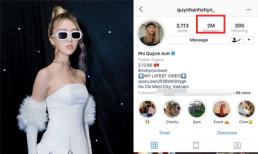 Instagram của Quỳnh Anh Shyn chạm mốc 2 triệu follower, chỉ thua Chị Pu và Sơn Tùng M-TP tại Việt Nam