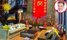 Không gian hoành tráng, tràn ngập sắc hoa trong biệt thự của Đàm Vĩnh Hưng vào dịp Tết 2019