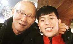 Vừa về tới Hàn Quốc, HLV Park Hang-seo lập tức qua thăm Đình Trọng