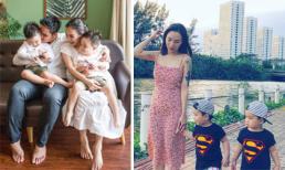 Vợ Baggio lần đầu khoe cận mặt 2 con trai song sinh cực đáng yêu