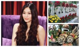 Tết cận kề, Khánh My biến nhà thành vườn hoa sặc sỡ