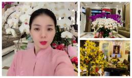 Diện trang phục giản dị, Lệ Quyên khoe không gian biệt thực ngày cuối năm 