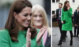 Công nương Kate Middleton xuất hiện với đôi giày gần chục triệu đồng giữa nghi vấn khiến vợ chồng em dâu trục trặc