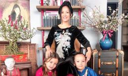 Năm đầu làm mẹ đơn thân, Hồng Nhung nói về Tết viên mãn cùng hai con